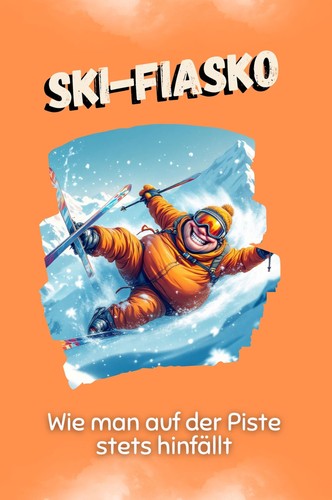 Lustiges ski fiasko - lustiges, geschenk