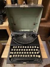 Remington  Schreibmaschine Im Koffer vintage Italien