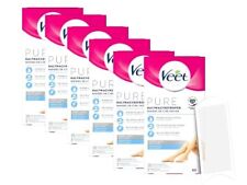 Veet Kaltwachsstreifen Beine sensible Haut 6 x 20 Stück