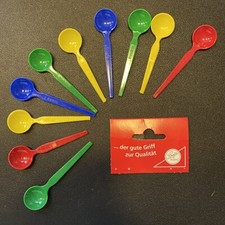 10x EISLÖFFEL mit NAMEN bunt