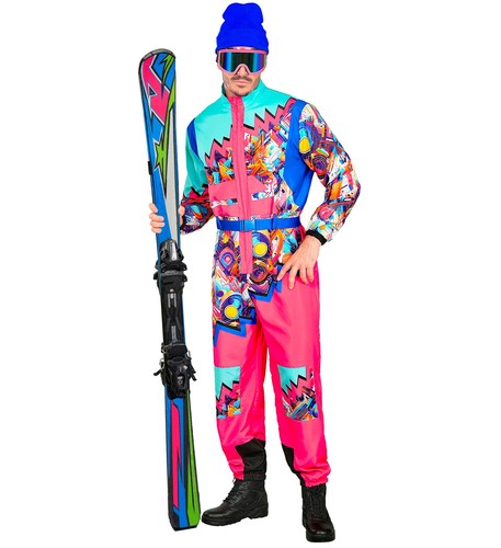 Skianzug pink hellblau - "skianzug,