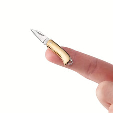 Kleines Taschenmesser Messing
