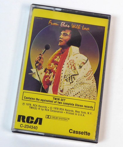 Musikkassette elvis presley - -,