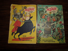 DDR Mosaik Digedags  Hefte  93 , 102 vollständig und  Original