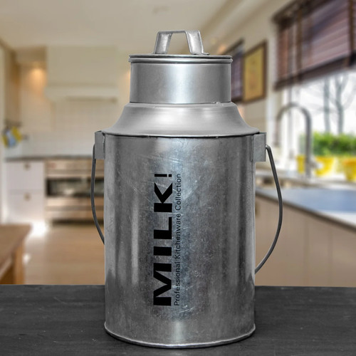 Milchkanne aus zink - milchkanne,
