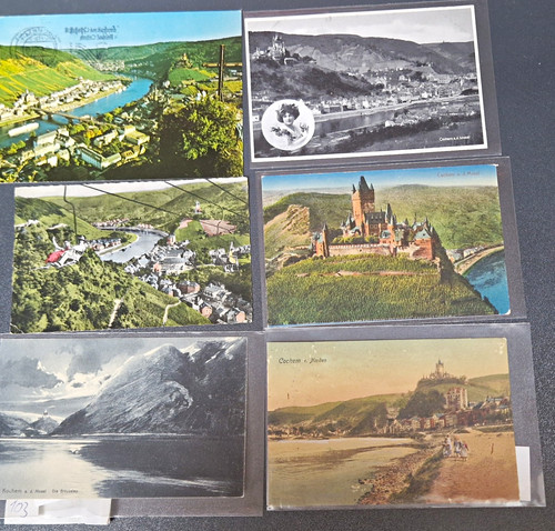 Ansichtskarten cochem an - 5x,
