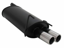 Novus Sportauspuff Gruppe N 2x76mm Mercedes C-Klasse Lim W202 C200K