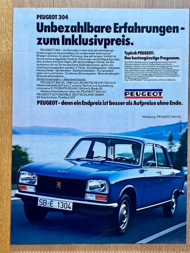 Peugeot 304 oldtimer - 304, original