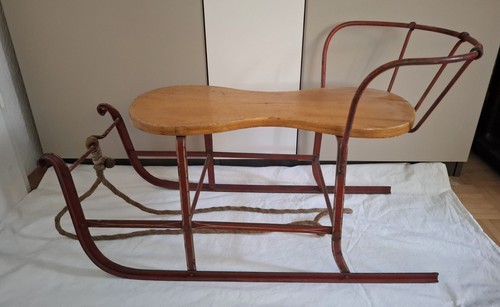 Antiker vintage schlitten - antiker/vintage,