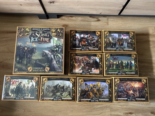 Baratheon armee unbemalt a - unbemalt,,