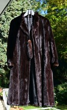 Damen-Pelzmantel Nerz, echt