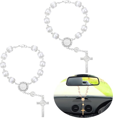 Auto rosenkranz rückspiegel - auto,