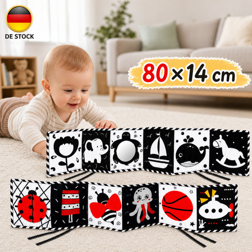 Kontrastbuch baby schwarz - kontrastbuch,