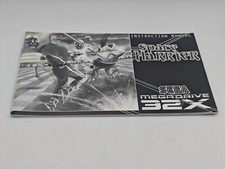 Space Harrier 32X Sega Mega Drive Nur Anleitung