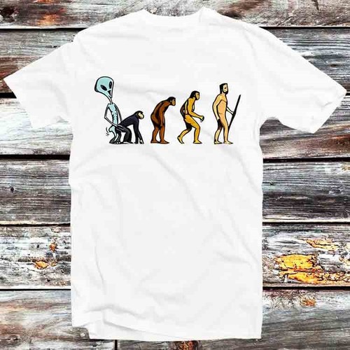 Alien monkey human - f#ck,