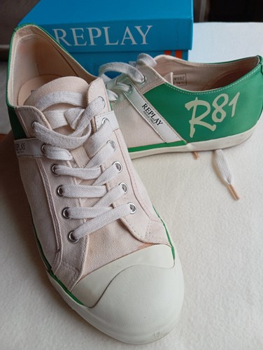 Herren replay canvas sneaker - herren,
