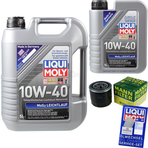 Mann inspektionspaket liqui - 6l,