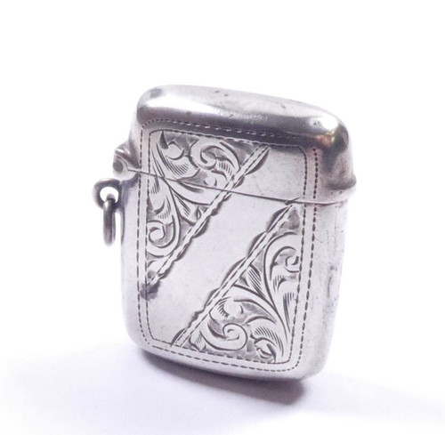 Edwardianisches vesta etui 925 - etui,