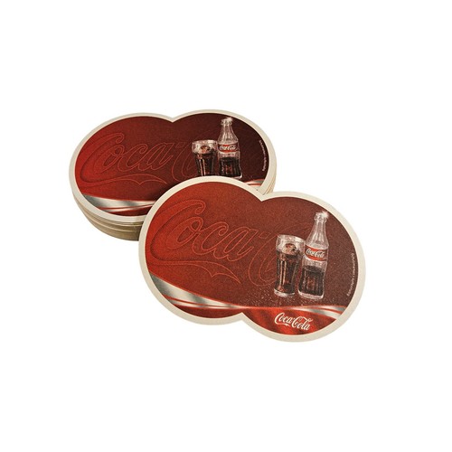 Coca cola bierdeckel rund - coca,