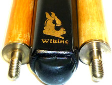 Snooker u. Karambol Queue WIKING 2 Oberteile Cue gepflegt weitere Schnäpchen