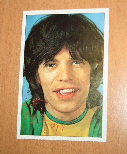 Bravo autogrammkarte mick - bravo,