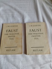 Faust der Tragödie Erster + Zweiter Teil Johann Wolfgang von Goethe Reclam