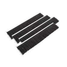 4x Ersatzbürste Rasenkehrer