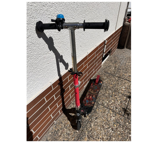 Micro cityroller schwarz rot - micro,