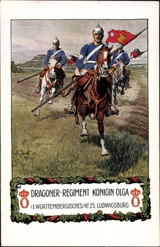 Regiment dragoner - ak,
