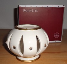 Partylite Glamouröser Teelichthalter Opulent P93262 NEU Swarovski Kollektion