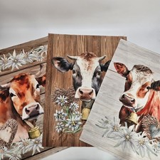Geschirrhandtuch kuh design - kuh,