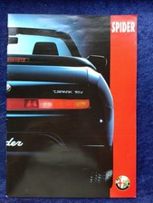Alfa Romeo Spider Prospekt