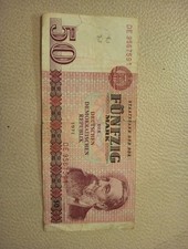 50 Mark DDR Original