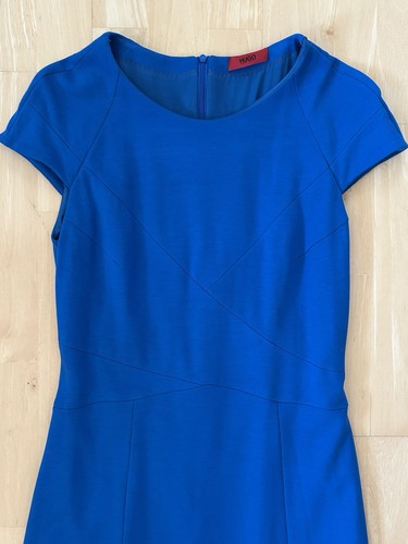 Blaues kleid etuikleid von - etuikleid,