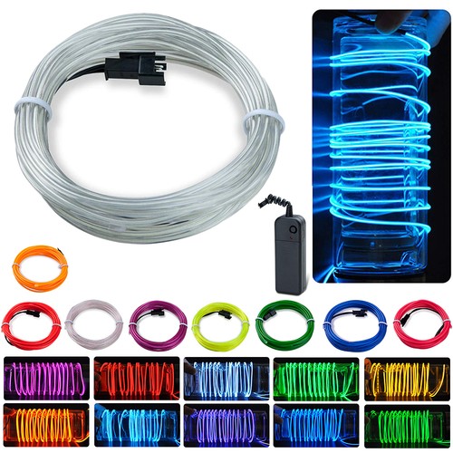 Led leuchtdraht wire kabel - el,
