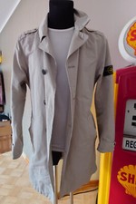 STONE ISLAND cooler und stylisher Trenchcoat Gr. XL steingrau gebraucht