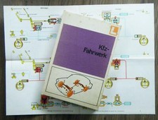 Kinzer Kfz-Fahrwerk Kraftfahrzeug Auto Lehrbuch für Kfz-Schlosser Fachbuch 1977