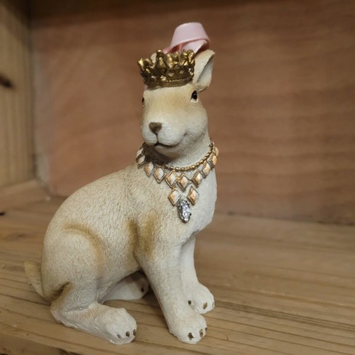 Hase krone osterhase rosa - hase, gold
