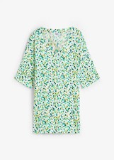 Jerseyshirt mit leinenanteil - mit,
