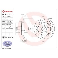 Bremsscheibe hinten für - 2x,