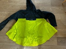 Vaude Covero Regenponcho Regenjacke Fahrrad-Regenschutz Regencape Größe S