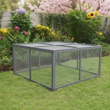 Freigehege Freilauf Hasenstall