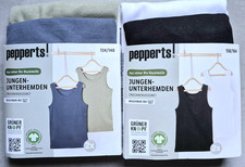 Jungen Unterhemden, 2er Pack