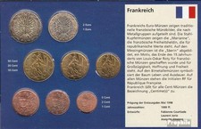 Frankreich  Kursmünzensatz