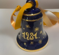 Tirschenreuth Weihnachtsglocke Porzellan 1981 Rarität Vintage | Sammler | Neu