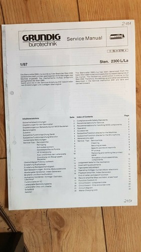 Schaltbild service manual - service,