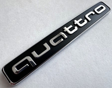 AUDI QUATTRO / EMBLEM BADGE SCHRIFTZUG ZEICHEN LOGO / vorne / 4G0853737