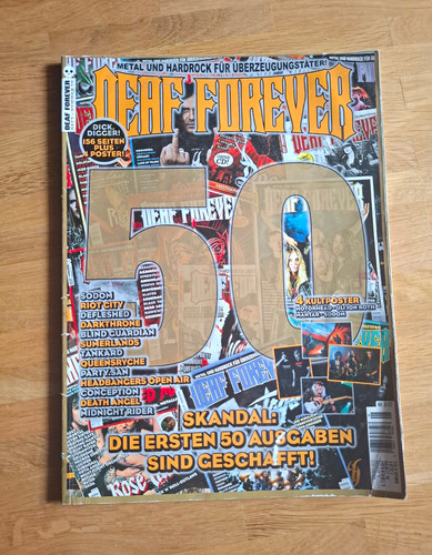 Deaf forever magazin heavy - forever,