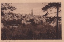 sw Ansichtskarte Johanngeorgenstadt, gelaufen 1923