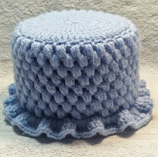 Klopapiermütze gehäkelt